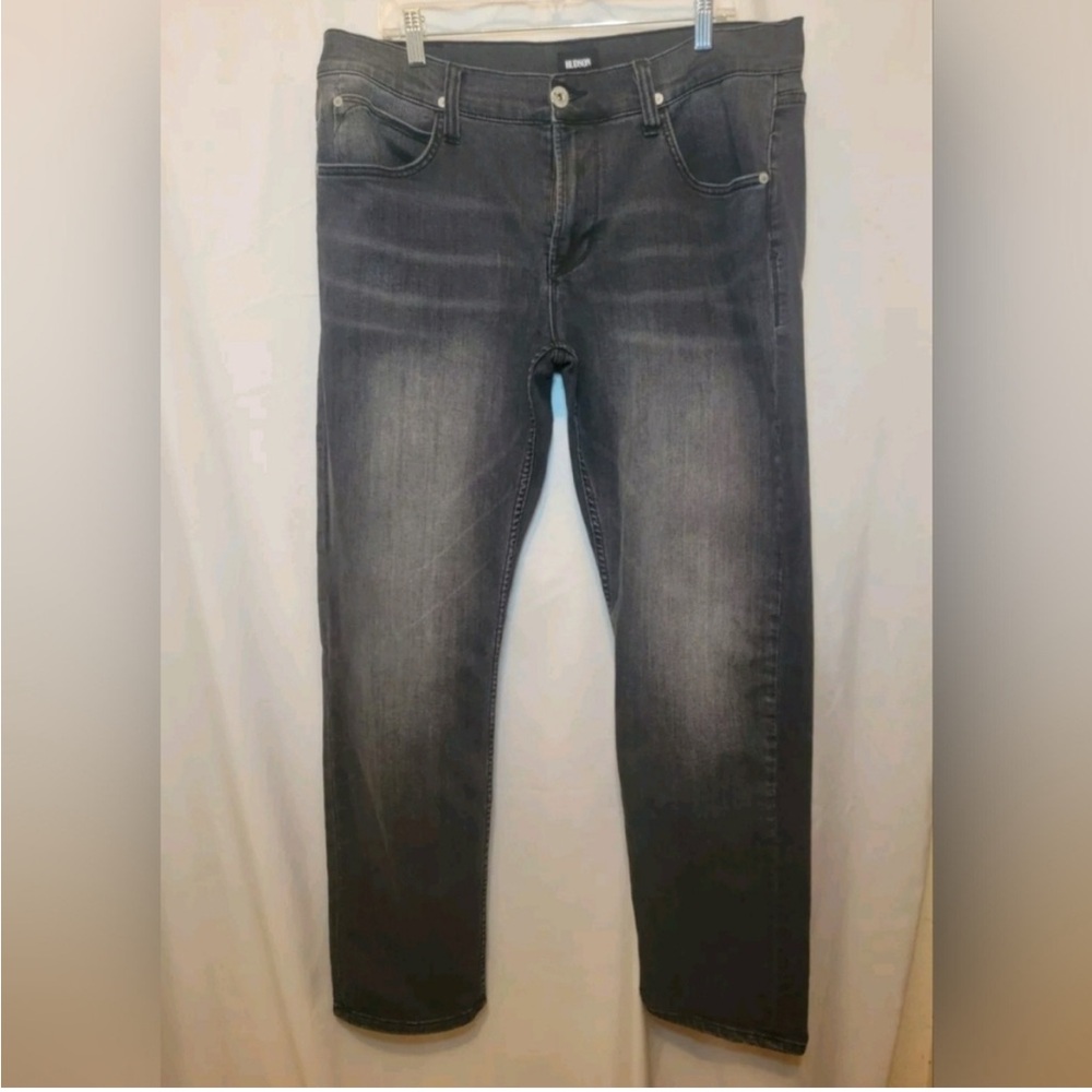 Hudson Jeans Mens Size 36 x 32 Faded Black